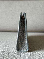 Christian Dior Grey Oblique Montaigne Pouch