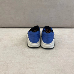 Chanel Mesh Lycra Thermoplastic Blue Sneakers - Size 38