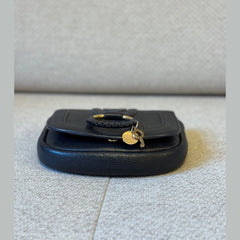 See by Chloé Black Leather Hana Small Crossbody Bag
