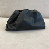 Bottega Veneta Black Smooth Leather The Pouch