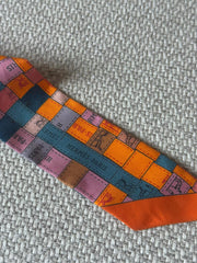 Hermès Bolduc Au Carre Silk Twilly