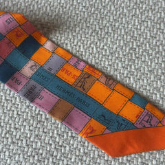 Hermès Bolduc Au Carre Silk Twilly