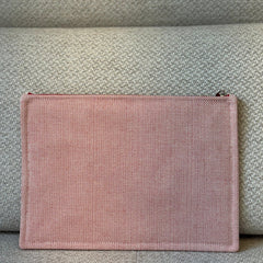 Hermès Large Faubourg Corner Case Orange/Framboise