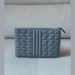 Gucci Grey GG Marmont Clutch