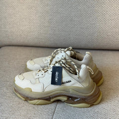 Balenciaga White Triple S - Size 40