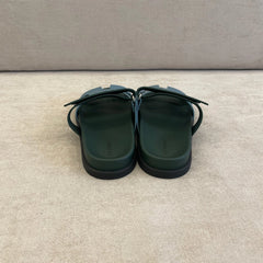 Hermès Chypre Sandals in Calfskin Leather – Size 38