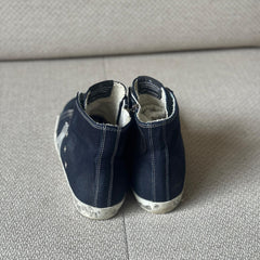 Golden Goose Denim Francy High Top Sneakers - Size 40