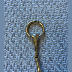 Hermès Gold Mors Scarf 90 Ring