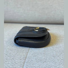 See by Chloé Black Leather Hana Small Crossbody Bag