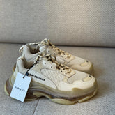 Balenciaga White Triple S - Size 40