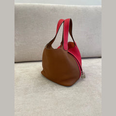 Hermès Bicolor Picotin 18 with PHW and Entrupy Certificate