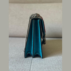 Gucci Embroidered GG Supreme Dionysus Shoulder Bag