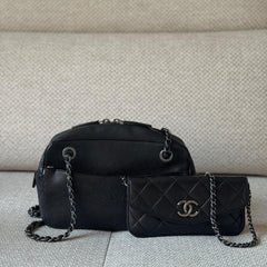 Chanel Black Caviar Quilted Coco Break Camera Bag – 2-in-1