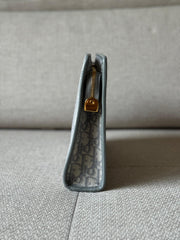 Christian Dior Grey Oblique Montaigne Pouch