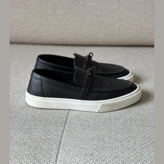 Hermès Black Game Slip On Sneakers - Size 39