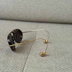 Bottega Veneta Aviator Drop Sunglasses