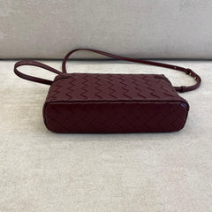 Bottega Veneta Burgundy Bang Bang Vanity Bag