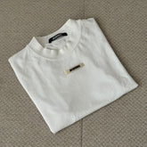 Jacquemus White "Gros Grain" T-shirt - Size S