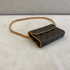 Louis Vuitton Monogram Canvas Florentine Belt Bag - Size Small