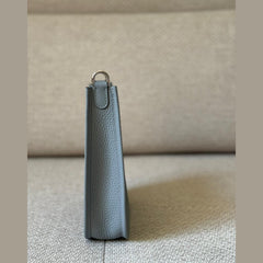 Hermès Mini Evelyne Gris Pantin with PHW - Stamp K