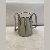 Polène Taupe Mini Numéro Huit Bucket Bag