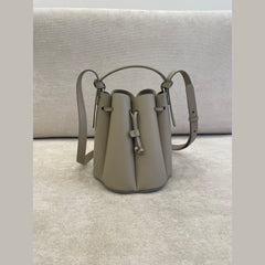 Polène Taupe Mini Numéro Huit Bucket Bag