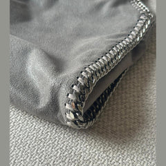 Stella McCartney Small Grey Falabella Crossbody Bag