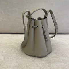 Polène Taupe Mini Numéro Huit Bucket Bag