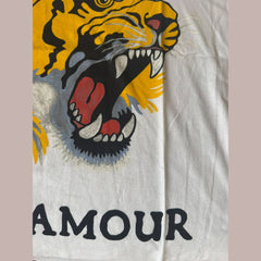 Gucci White L'Aveugle Par Amour T-Shirt - Size M