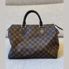 Louis Vuitton Damier Ebene Speedy 30 - Missing Key