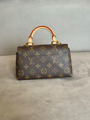 Louis Vuitton Monogram Nano Madeleine Top Handle Bag with Chain Strap