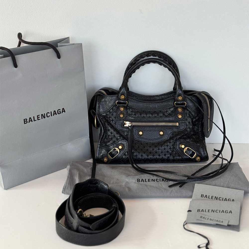 Perforated City Bag