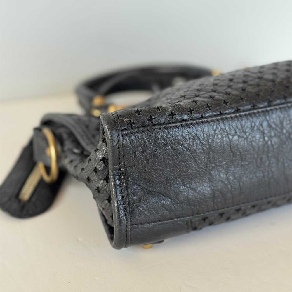 Perforated City Bag