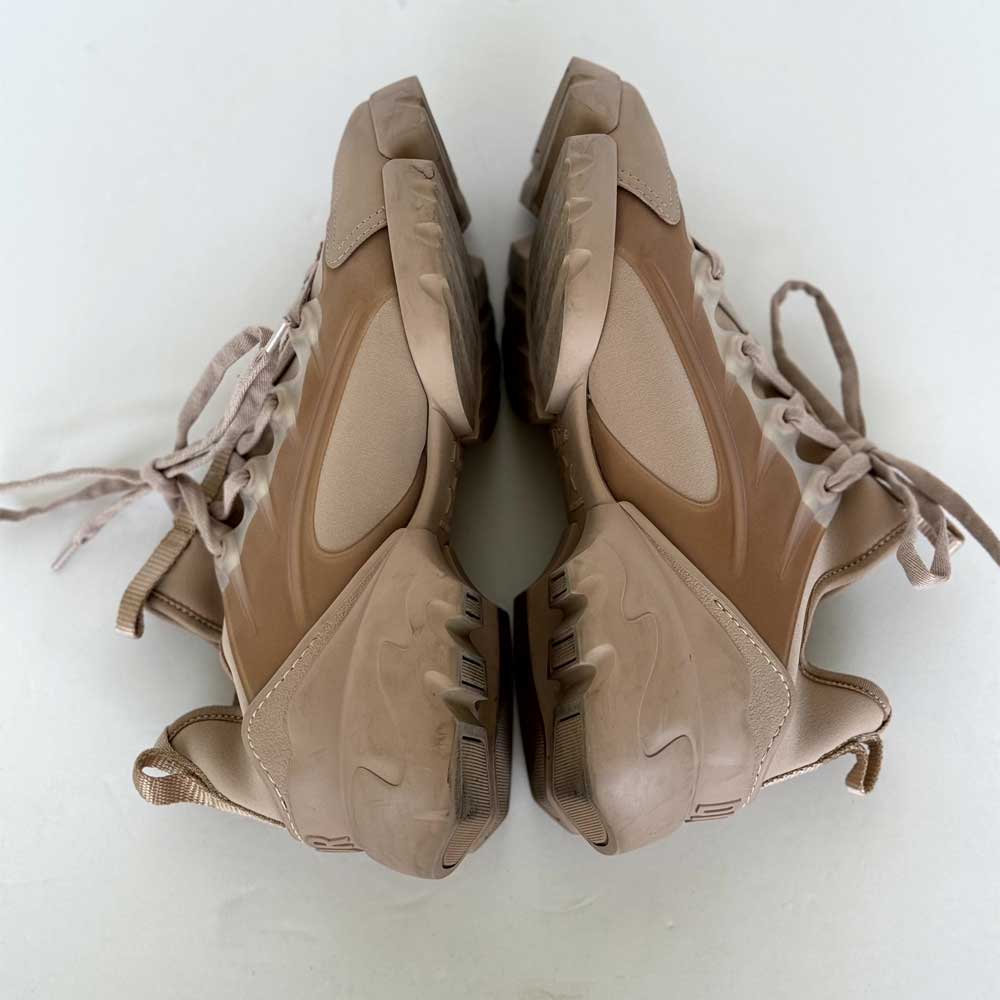 Christian Dior Beige D Connect Sneakers - Size 38½