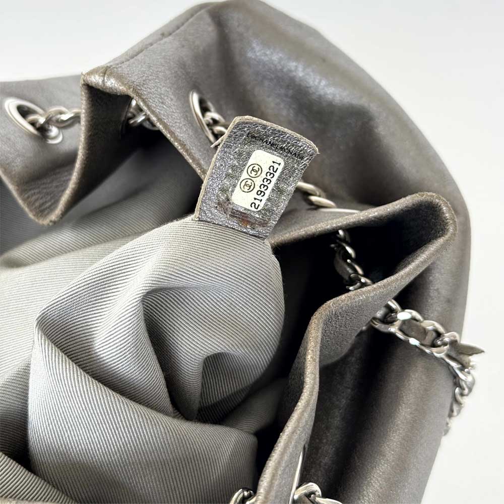 Silver Seoul Backpack
