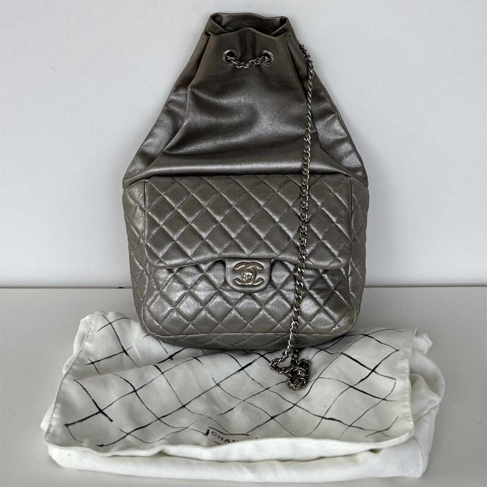 Silver Seoul Backpack