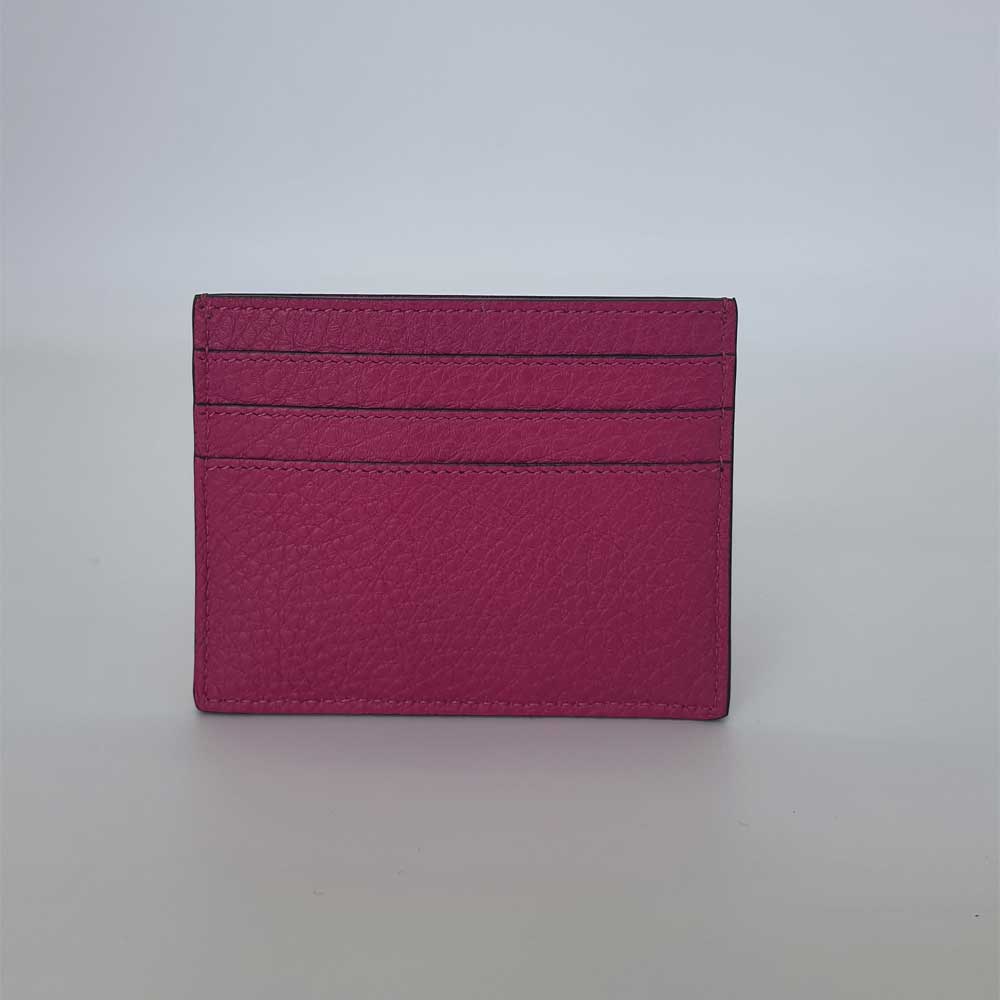 Baby Blue & Fuchsia Peekaboo Card Holder