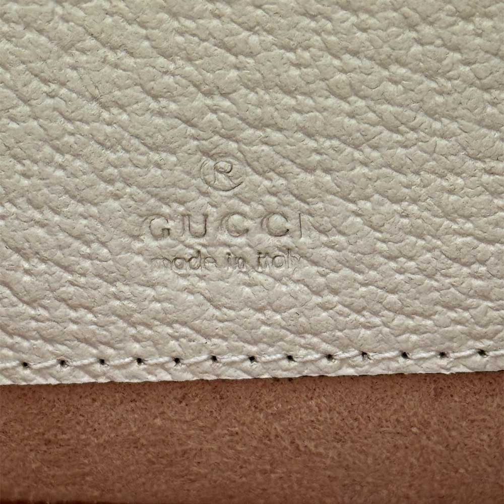Gucci White Mini Ophidia Backpack