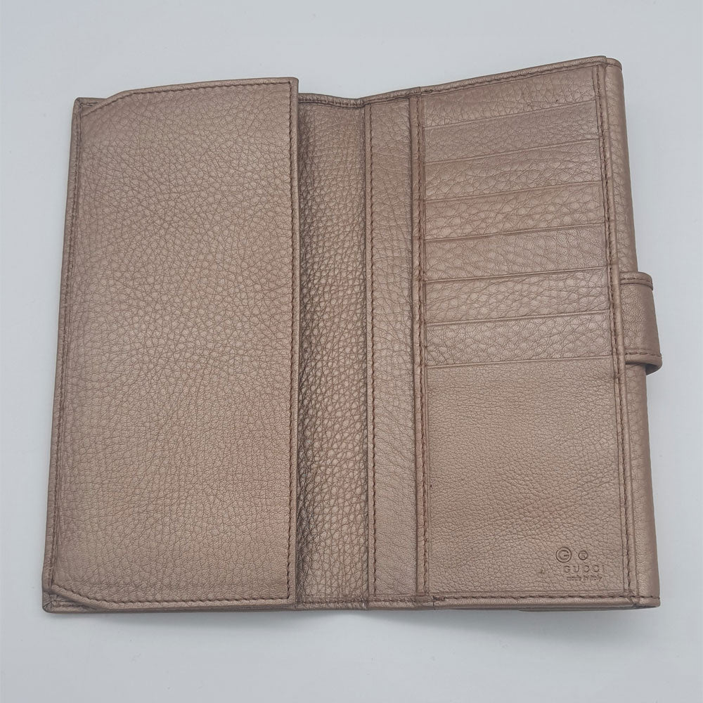Light Bronze Long Wallet