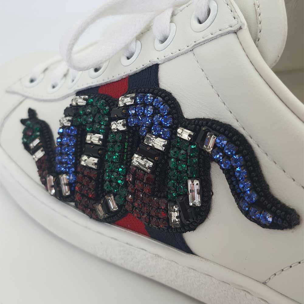 Ace Embellished Sneakers