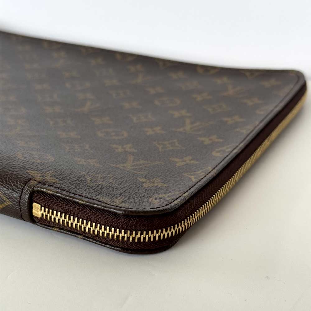 Monogram Laptop Case