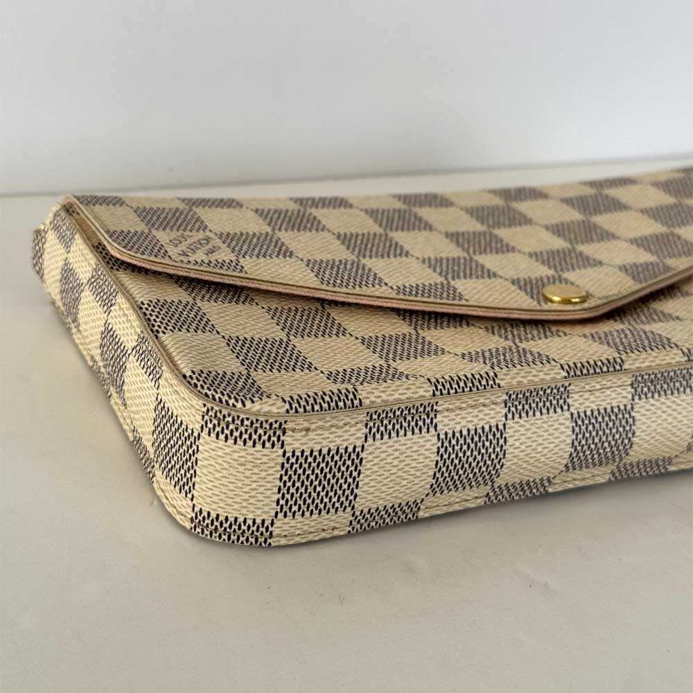 Damier Azur Felicie Pochette