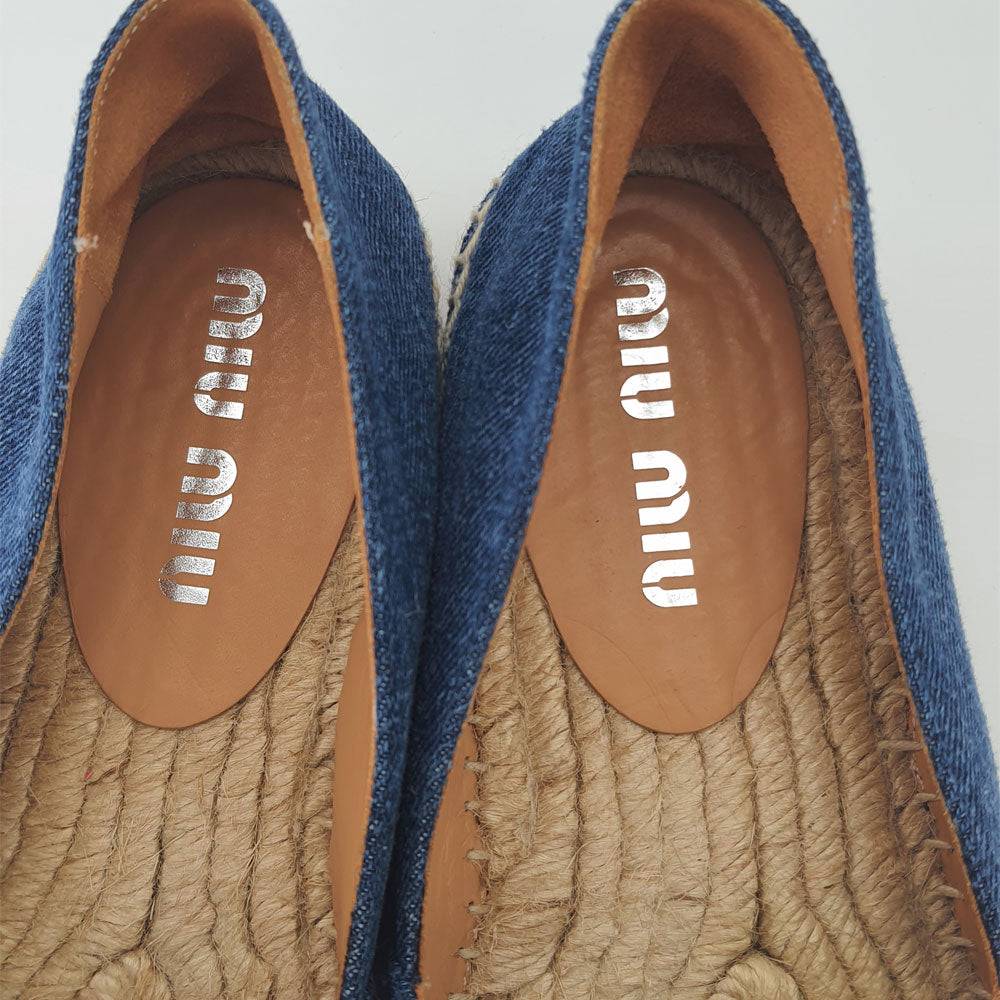 Denim Espadrilles
