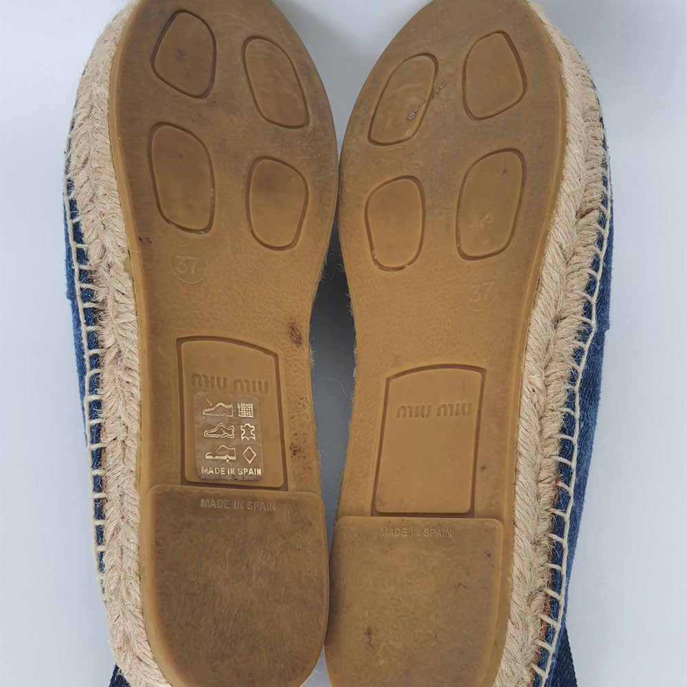 Denim Espadrilles