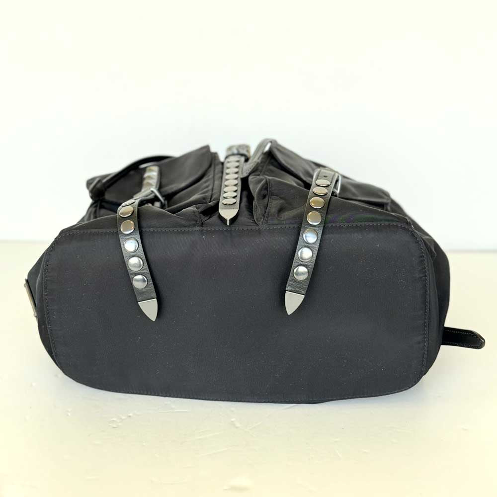 Nylon Studded Backpack
