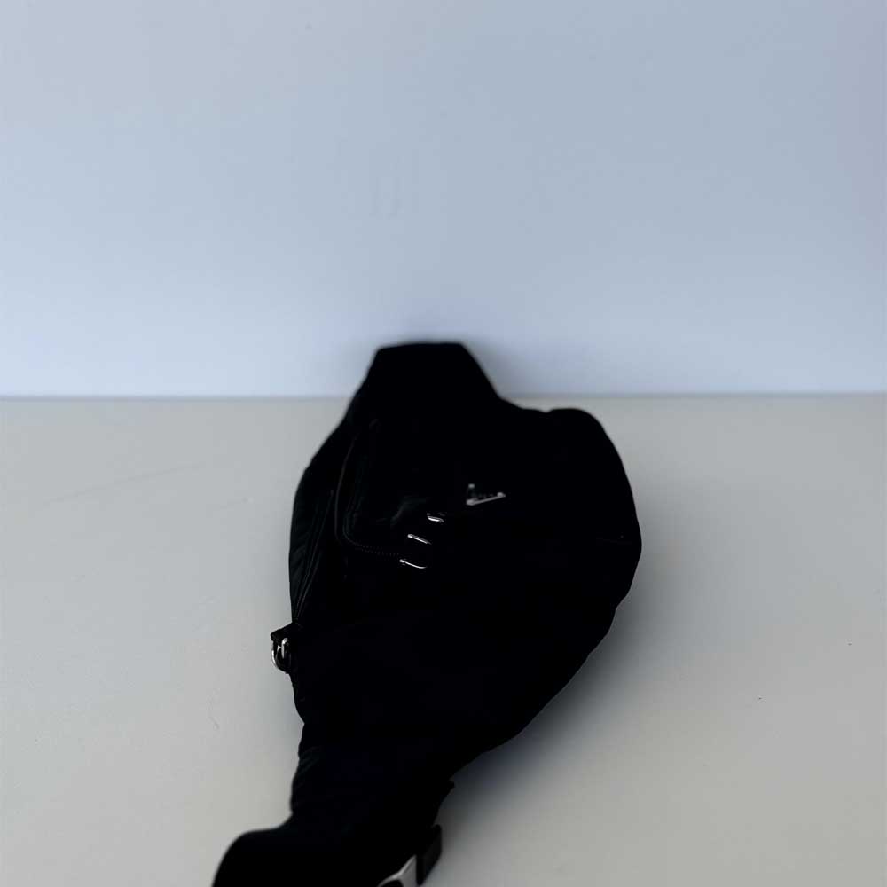 Prada Logo Nylon Belt Bag