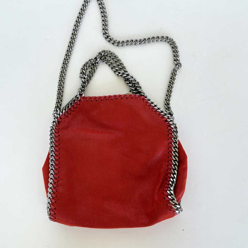 Red Mini Falabella Shoulder Bag