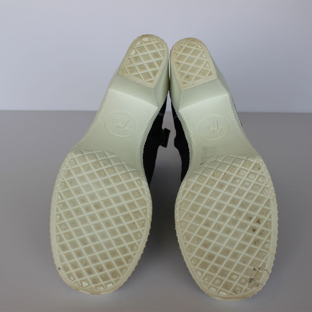 Black Platform Sneakers