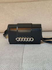 Givenchy Black Infinity Small Flap Crossbody Bag