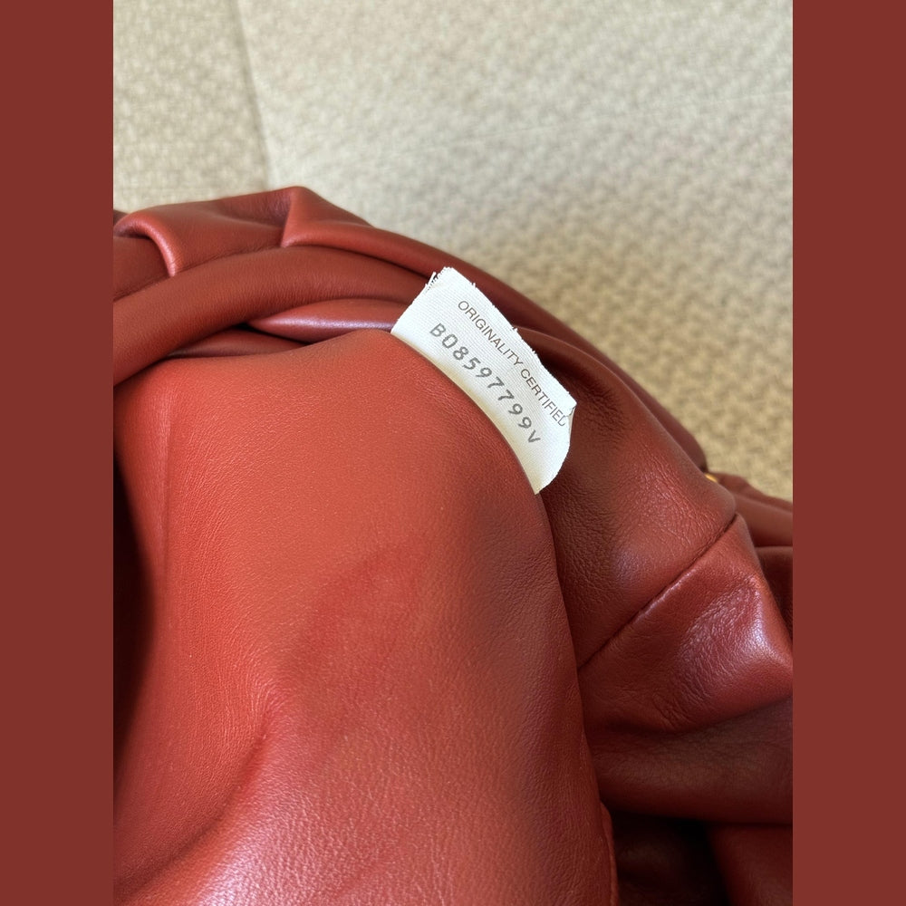 Bottega Veneta Brick Leather The Pouch